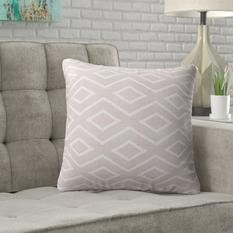 Wrought Studio Alaniz Cotton Geometric Throw Pillow Wayfair